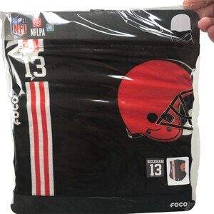 FOCO Men's NFL Brown's Gaiter Scarf Double Layer New